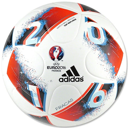 Adidas UEFA Euro 16 Top Replique Ball White/Bright Blue/Solar Red