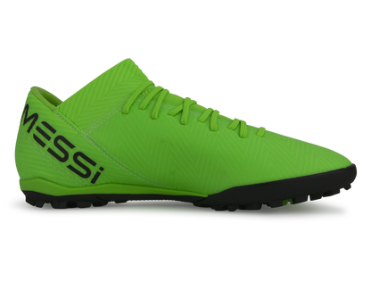 adidas Men's Nemeziz Messi Tango 18.3 Turf Soccer Shoes Solar Green/Core Black