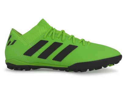 adidas Men's Nemeziz Messi Tango 18.3 Turf Soccer Shoes Solar Green/Core Black