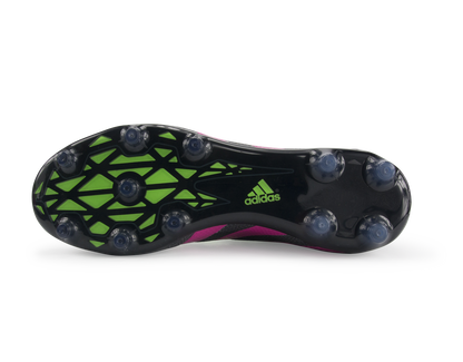 adidas Men's ACE 16.2 PrimeMesh FG/AG Black/Shock Pink/Solar Green