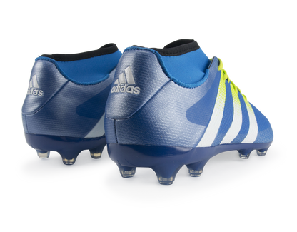 adidas Men's ACE 16.2 Primemesh FG/AG Blue/White/Solar Slime