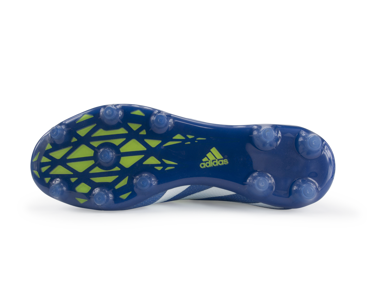 adidas Men's ACE 16.2 Primemesh FG/AG Blue/White/Solar Slime