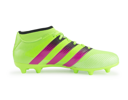 adidas Men's ACE 16.3 Primemesh FG/AG Solar Green/Shock Pink/Black