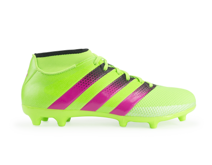 adidas Men's ACE 16.3 Primemesh FG/AG Solar Green/Shock Pink/Black