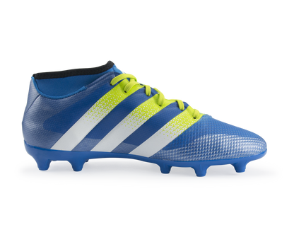 adidas Men's ACE 16.3 Primemesh FG/AG Blue/White/Solar Slime
