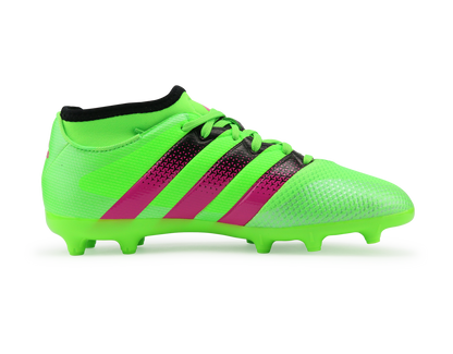 adidas Kids ACE 16.3 Primemesh FG/AG Solar Green/Shock Pink/Black