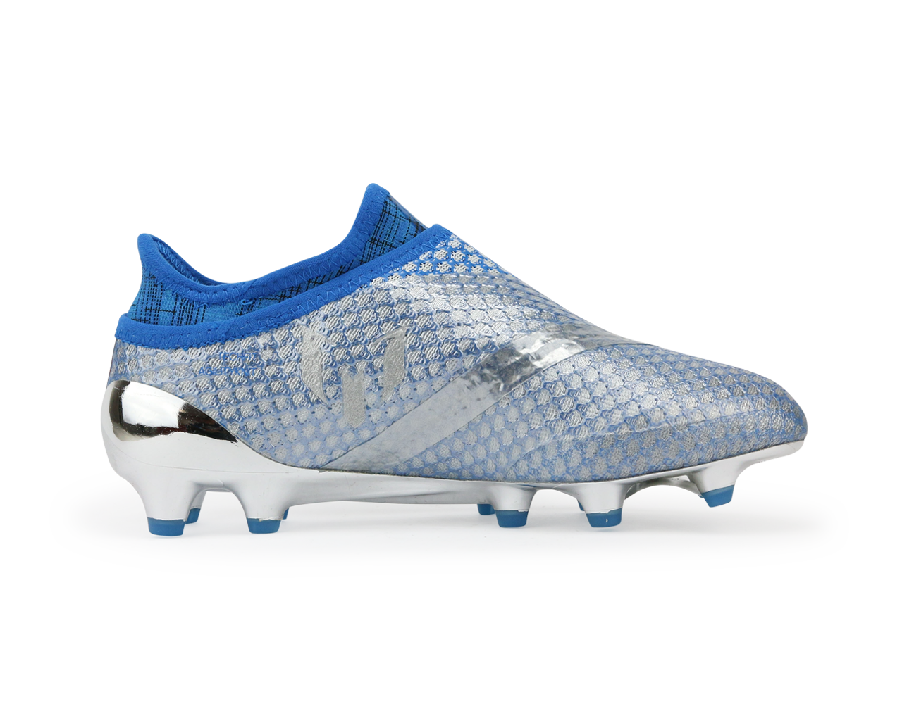adidas Kids Messi 16+ Pureagility FG  Silver Metalic/Core Black/Sho Blue