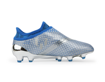 adidas Kids Messi 16+ Pureagility FG  Silver Metalic/Core Black/Sho Blue