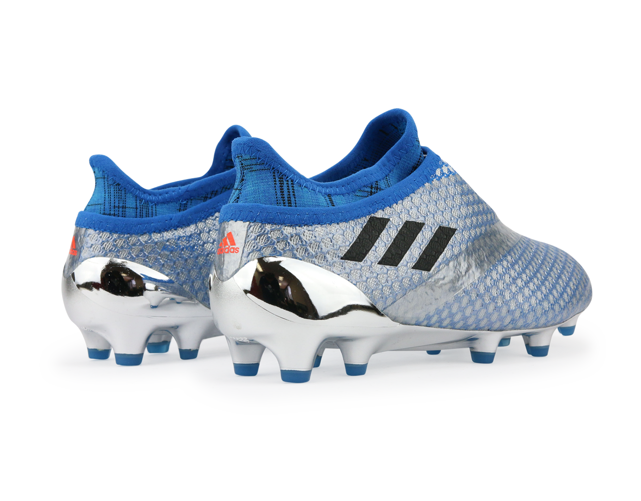 adidas Kids Messi 16+ Pureagility FG  Silver Metalic/Core Black/Sho Blue