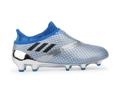 adidas Kids Messi 16+ Pureagility FG  Silver Metalic/Core Black/Sho Blue