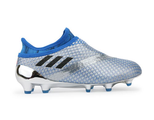 adidas Kids Messi 16+ Pureagility FG  Silver Metalic/Core Black/Sho Blue