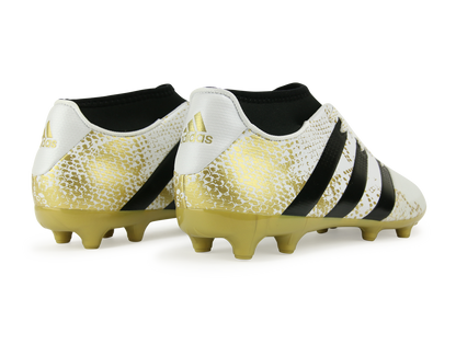 adidas Men's ACE 16.3 Primemesh FG/AG White/Core Black/Gold Metalic