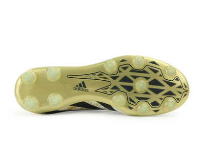 adidas Men's ACE 16.2 Primemesh FG/AG White/Core Black/Gold Metalic