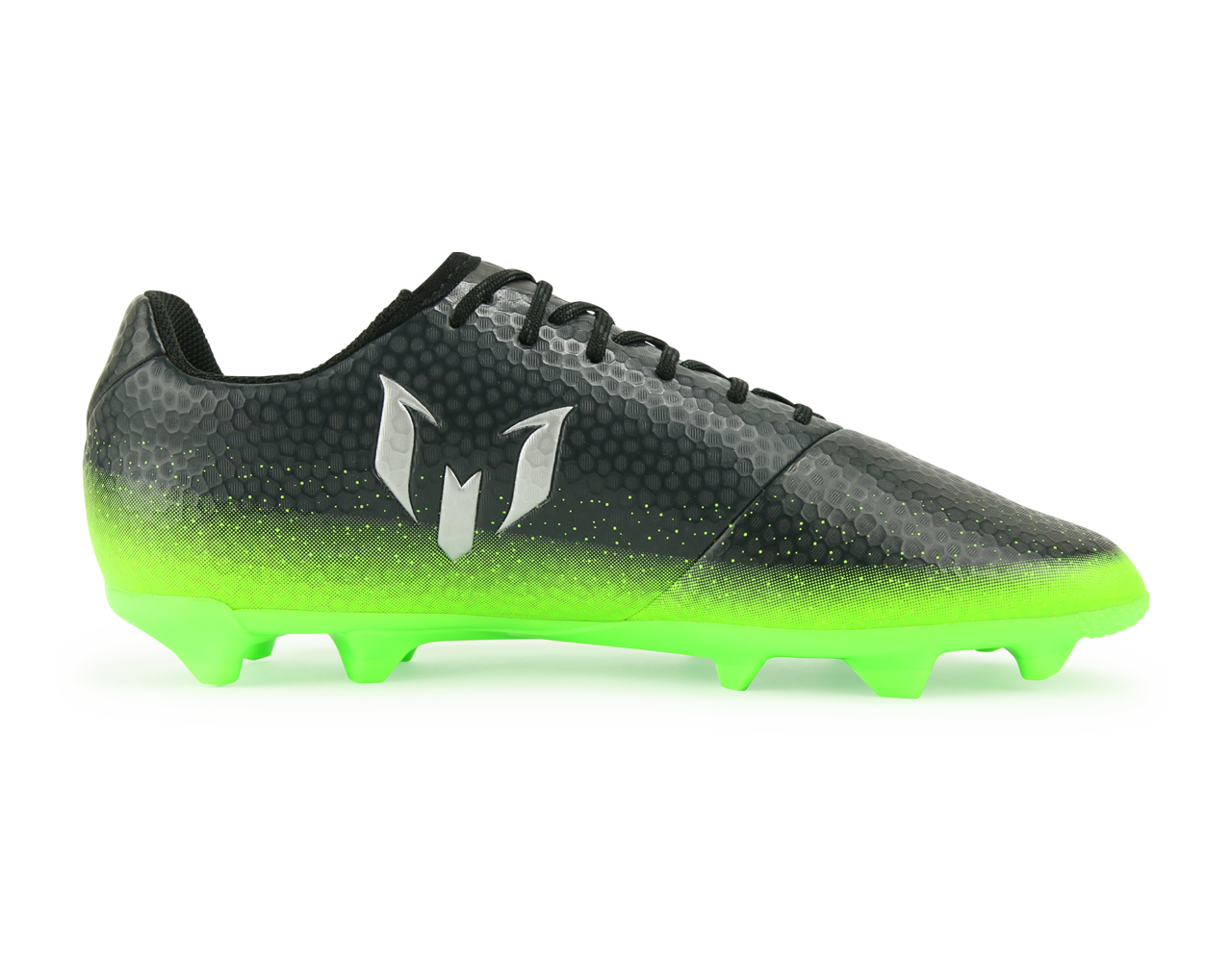 adidas Kids Messi 16.3 FG/AG Dark Grey/Silver Metalic/Solar Green