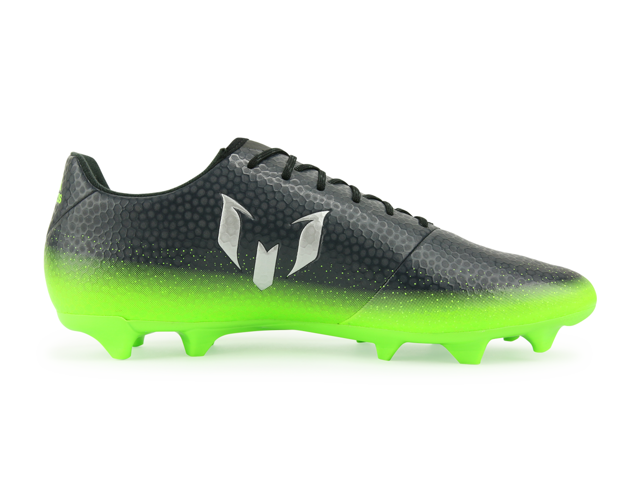 adidas Men's Messi 16.3 FG/AG Dark Grey/Silver Metalic/Solar Green