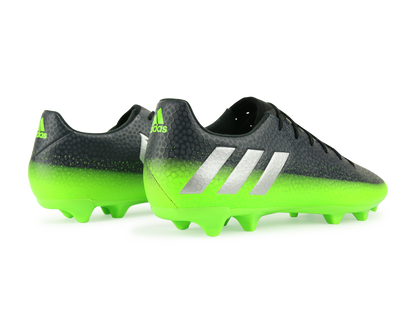 adidas Men's Messi 16.3 FG/AG Dark Grey/Silver Metalic/Solar Green
