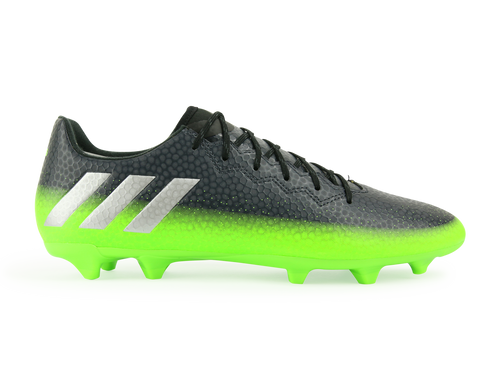 adidas Men's Messi 16.3 FG/AG Dark Grey/Silver Metalic/Solar Green