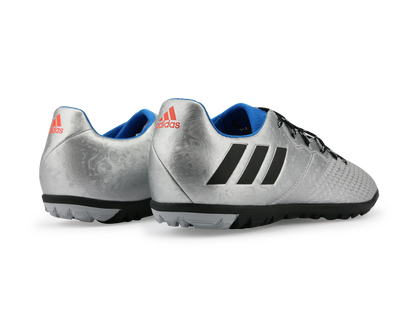 adidas Kids Messi 16.3 Turf Soccer Shoes Silver Metalic/Core Black/Sho Blue