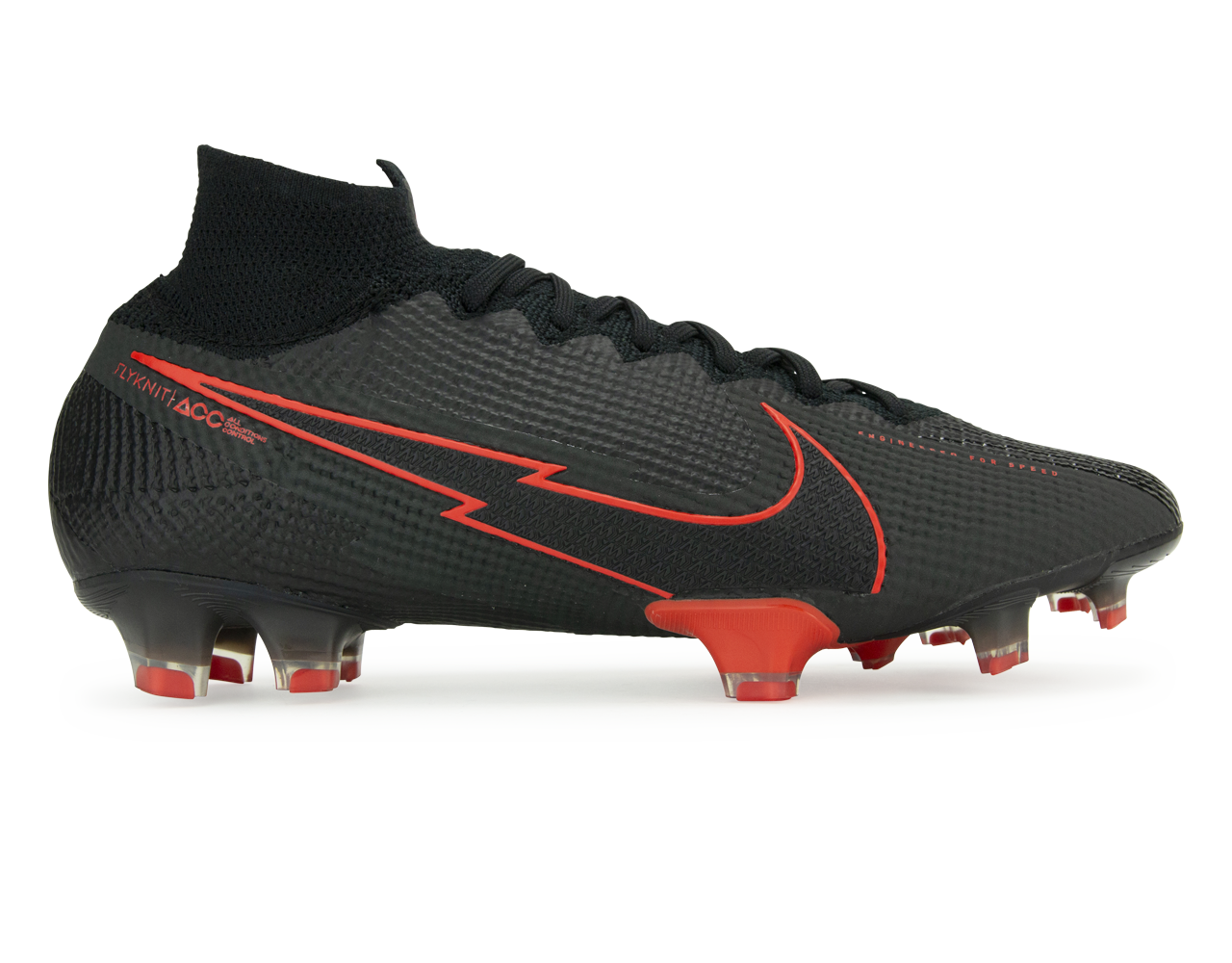 Nike Men's Mercurial Superfly 7 Elite FG Black/Dark Smoke Grey/Black