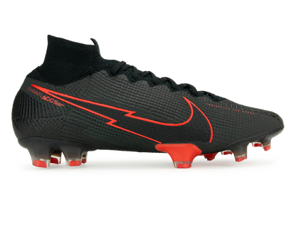 Nike Men's Mercurial Superfly 7 Elite FG Black/Dark Smoke Grey/Black