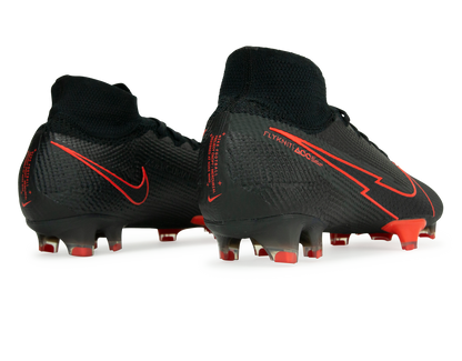 Nike Men's Mercurial Superfly 7 Elite FG Black/Dark Smoke Grey/Black