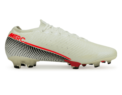 Nike Men's Mercurial Vapor 13 Elite FG White/Crimson