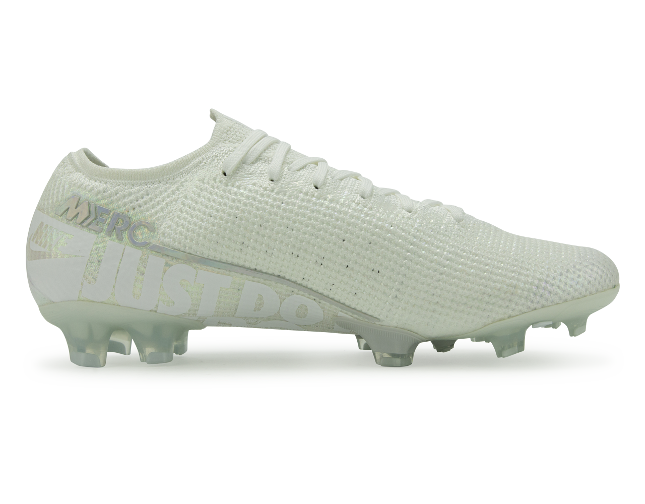 Nike Men's Mercurial Vapor 13 Elite FG White/Metallic Platinum