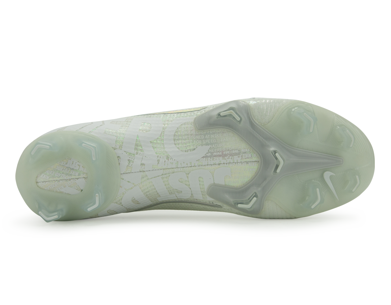 Nike Men's Mercurial Vapor 13 Elite FG White/Metallic Platinum