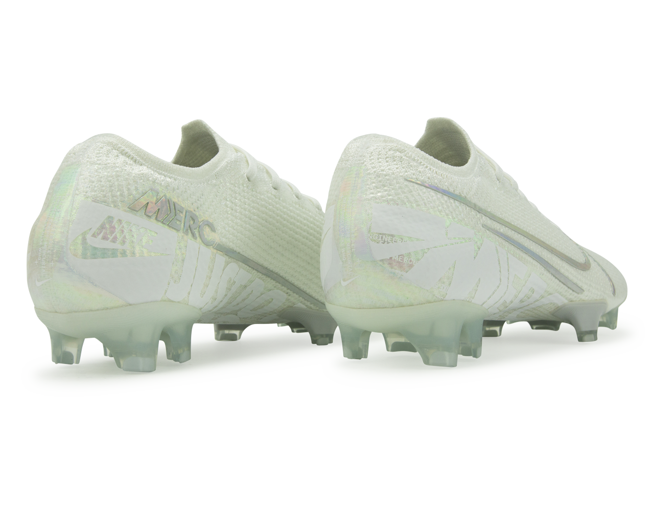 Nike Men's Mercurial Vapor 13 Elite FG White/Metallic Platinum