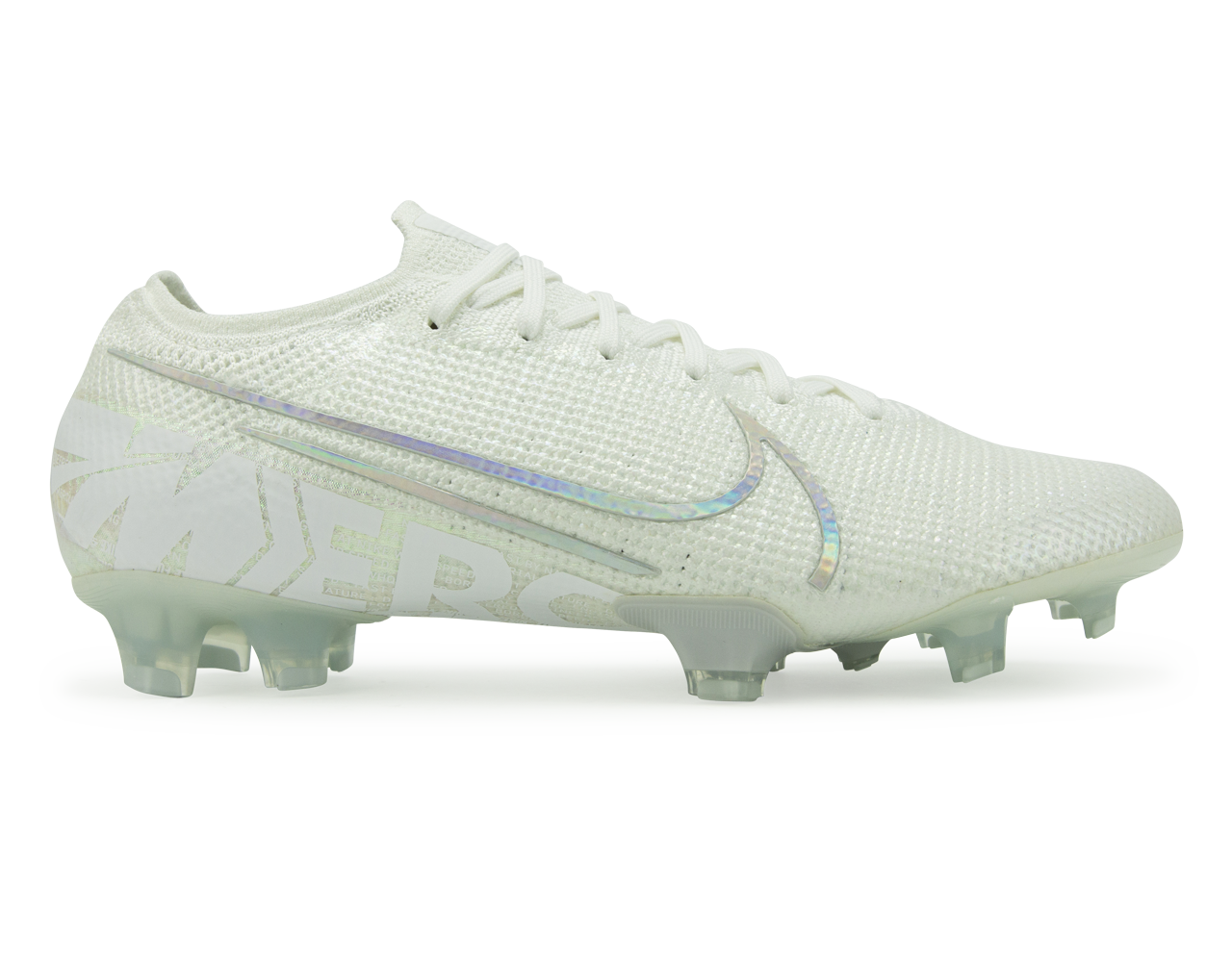 Nike Men's Mercurial Vapor 13 Elite FG White/Metallic Platinum