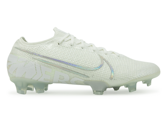 Nike Men's Mercurial Vapor 13 Elite FG White/Metallic Platinum