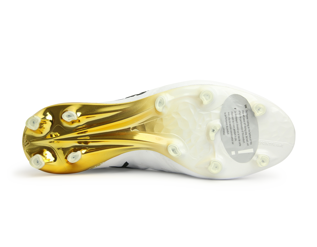adidas Men's X 16+ PURECHAOS FG White/Core Black/Gold Metalic