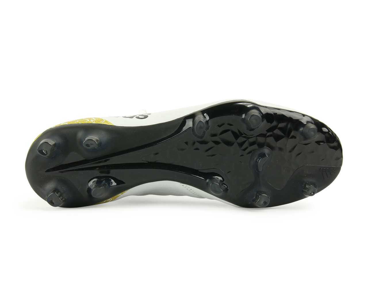 adidas Men's X 16.2 FG/AG White/Core Black/Gold Metalic