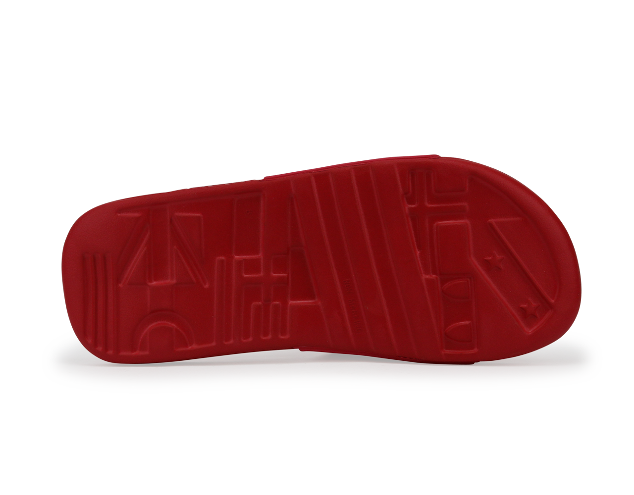 adidas Men's Voloossage Sandals Ray Red/Maroon/Maroon