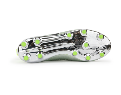 adidas Men's ACE 16+ PURECONTROL FG Silver Metalic/Core Black/Solar Yellow