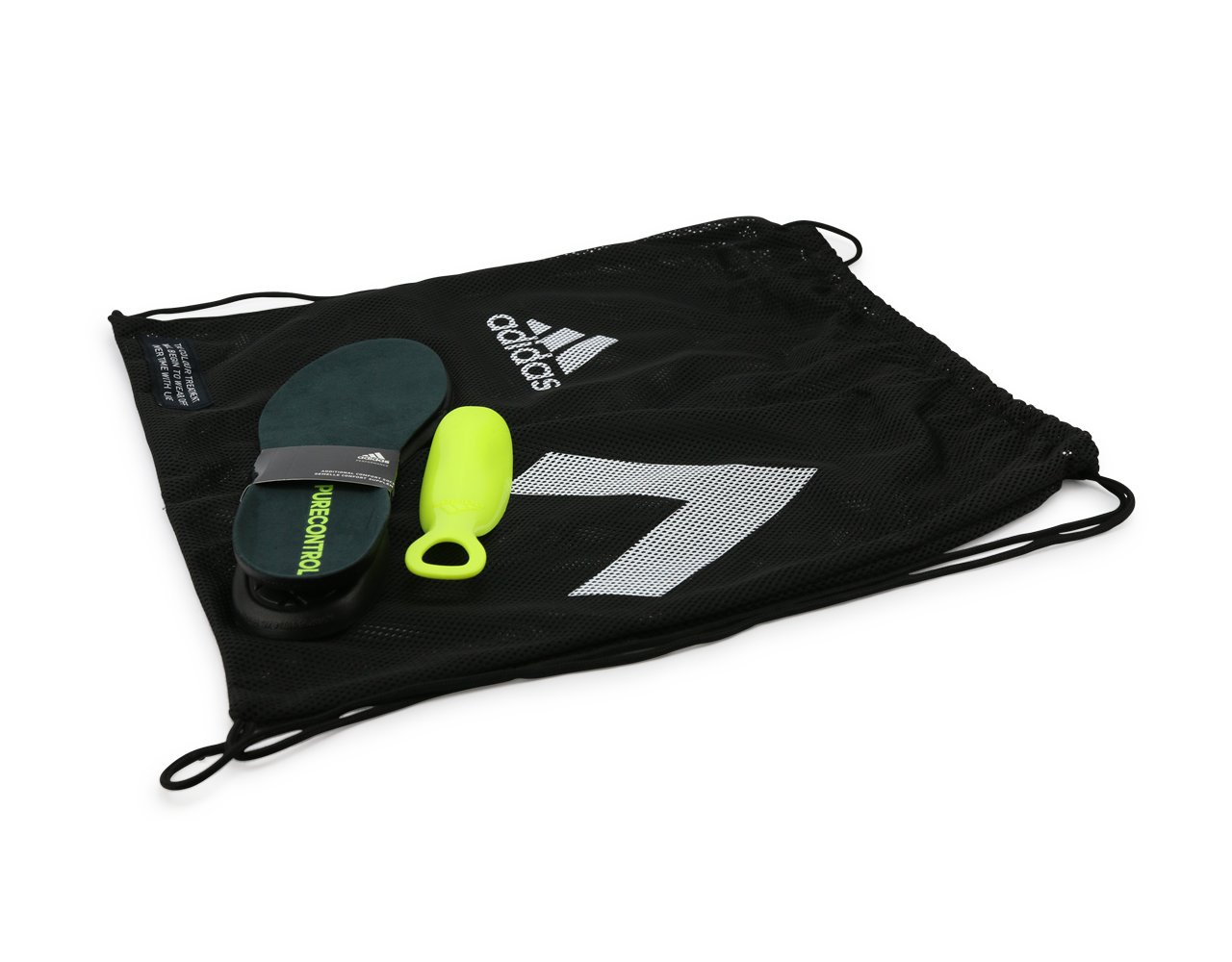 adidas Men's ACE 16+ PURECONTROL FG Silver Metalic/Core Black/Solar Yellow