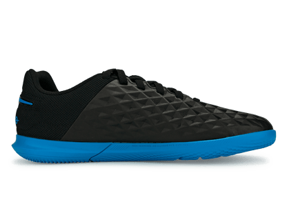 Nike Kids Legend 8 Club Indoor Soccer Shoes Black/Blue Hero