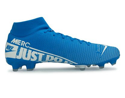 Nike Men's Mercurial Superfly 7 Academy FG/MG Blue Hero/White