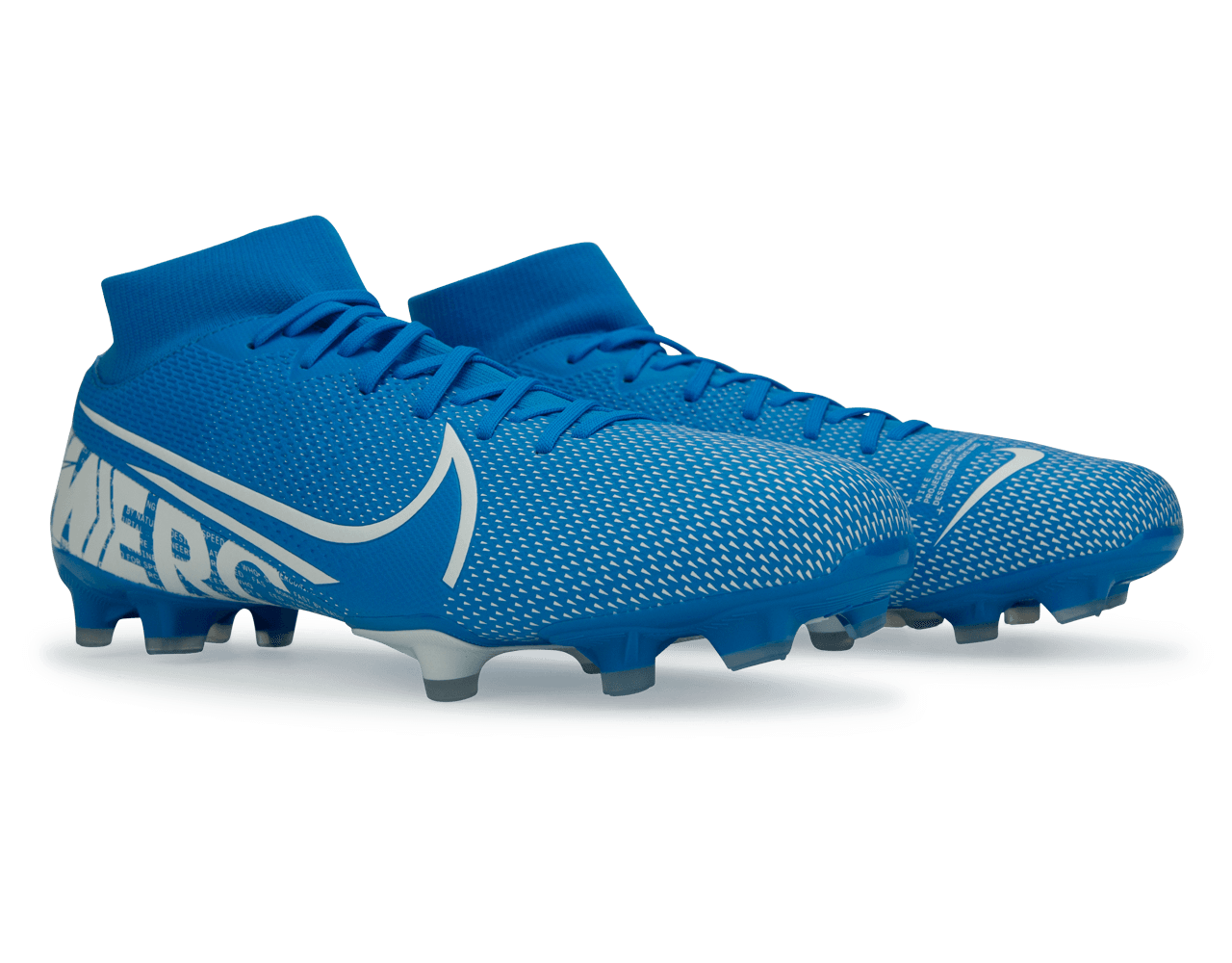 Nike Men's Mercurial Superfly 7 Academy FG/MG Blue Hero/White