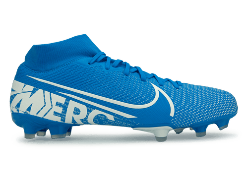 Nike Men's Mercurial Superfly 7 Academy FG/MG Blue Hero/White