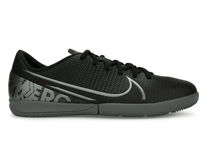 Nike Kids Mercurial Vapor 13 Academy Indoor Soccer Shoes Black/Metalic Cool Grey