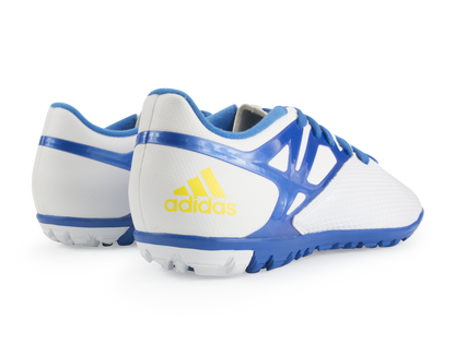adidas Men's Messi 10.3 Turf Soccer Shoes White/Prime Blue/Black