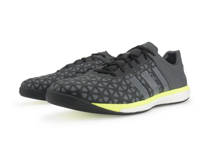 adidas Men's ACE 15.1 Boost Black/Night Metallic/Solar Yellow