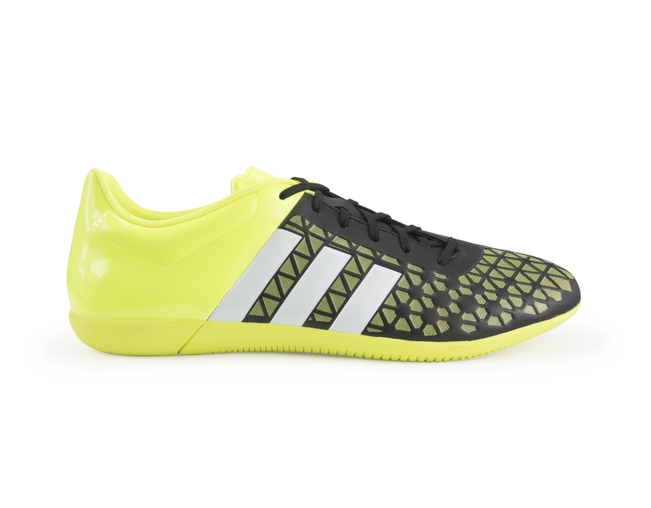 adidas Men's ACE 15.3 Indoor Soccer Shoes Solar Yellow/Solar Yellow/Black