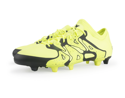 adidas Men's X 15.1 FG/AG Solar Yellow/Solar Yellow/Black