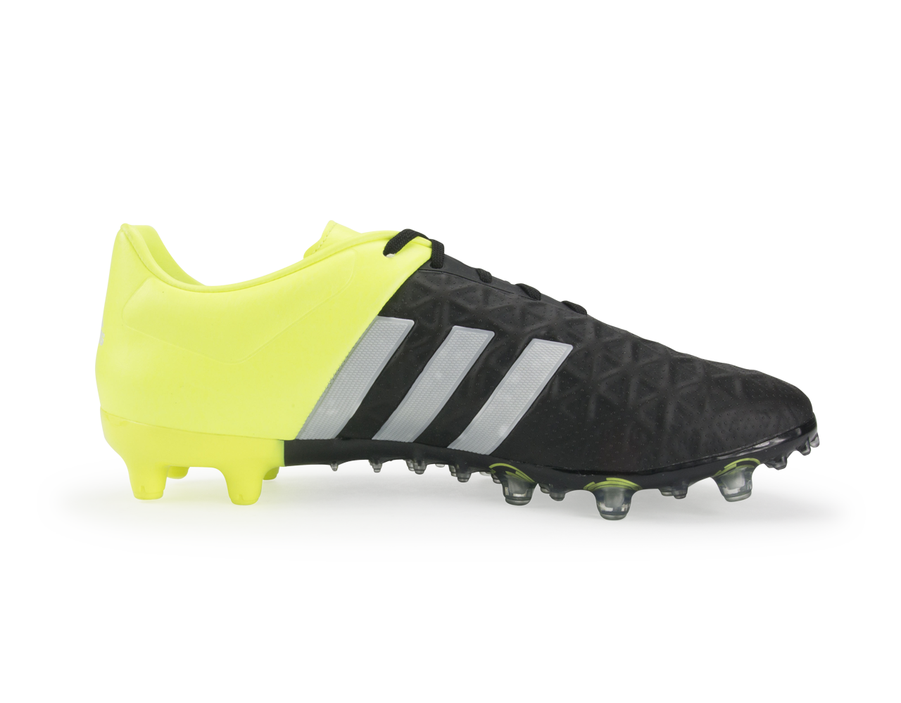 adidas Men's ACE 15.2 FG/AG Black/Night Metallic/Solar Yellow