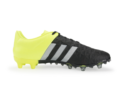 adidas Men's ACE 15.2 FG/AG Black/Night Metallic/Solar Yellow