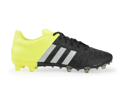 adidas Men's ACE 15.2 FG/AG Black/Night Metallic/Solar Yellow