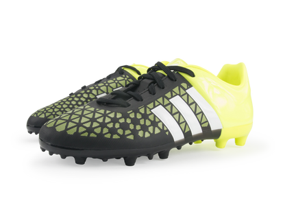 adidas Kids ACE 15.3 FG/AG Black/Night Metallic/Solar Yellow