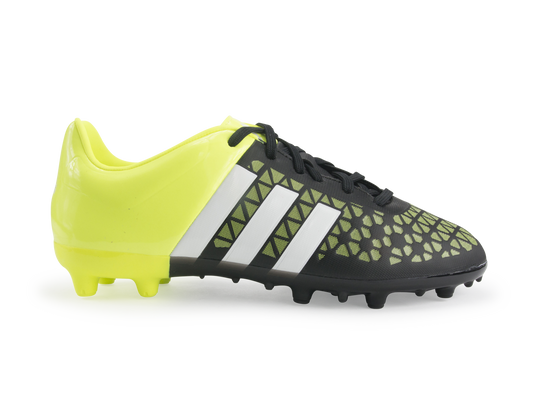 adidas Kids ACE 15.3 FG/AG Black/Night Metallic/Solar Yellow
